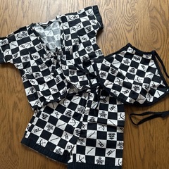 コムサ　ベビー甚平　ベビー浴衣　初節句祝い