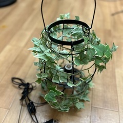 テーブルランプ　吊り下げ　グリーン　　　　　の画像