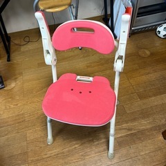 アロン化成 安寿 折りたたみシャワーベンチ FSフィット レッドの画像