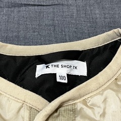 THE SHOP TK アウター　ベージュ　100cmの画像