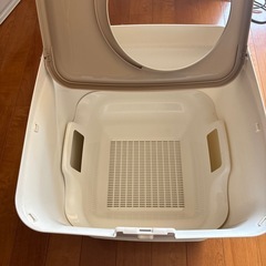 猫用トイレ（ほぼ未使用）の画像