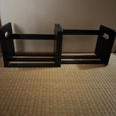 本棚　ブックラック　〔踏み台にも〕