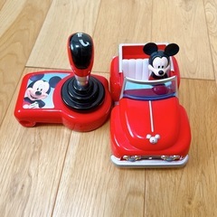 ディズニーストア　ミッキー&プルートリモコンカー