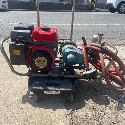 セット動墳　動力噴霧器