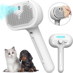猫 ブラシ スチーム ペット用ブラシ 猫ブラシよく取れる 犬用ブ...