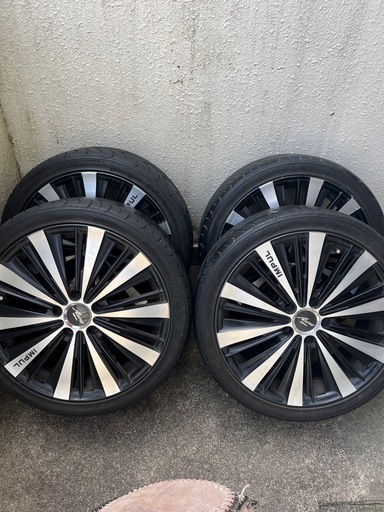 215/40/18 215/40zr18 ホイール付き　サマータイヤ　セレナ　18インチ　　IMPUL