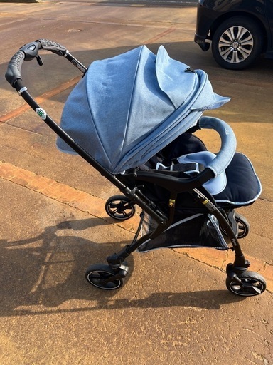 【明日まで！超美品】ピジョン/ランフィ水色