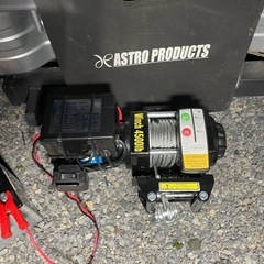 ③ヒッチウインチ リモコン付き　12V ATV4500lbsの画像