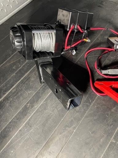 ③ヒッチウインチ リモコン付き　12V ATV4500lbs