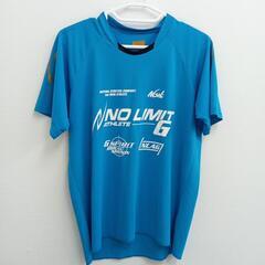 『Nishi』ノーリミット　陸上テイシャツ　ブルー　L