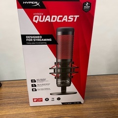 HYPERX QUADCAST ゲーミングマイク HX-MICQ...