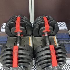 RIORES 可変式ダンベル 2.5〜24kg  2点セット