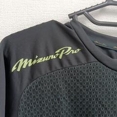 『MizunoPro』ミズノプロ　テイシャツ　ブラック　美品の画像