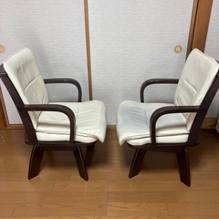 回転チェア　2脚お譲りします！の画像