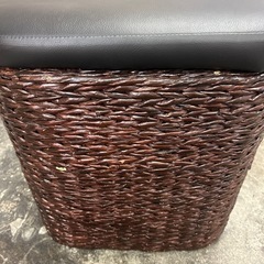 【済】収納スツール オットマンの画像