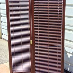 【木更津市民限定】木製ルーパーパーテイション（2504-26）の画像