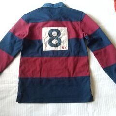 TOMMY HILFIGER ラグシャツの画像
