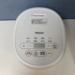 I300 🌈 2023年製の美品♪ YAMAZEN 炊飯ジャー 3.0合炊き ⭐ 動作確認済 ⭐ クリーニング済の画像