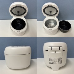 I300 🌈 2023年製の美品♪ YAMAZEN 炊飯ジャー 3.0合炊き ⭐ 動作確認済 ⭐ クリーニング済の画像