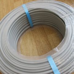 住電 VVF 3×2.0 黒赤緑 200回路 未使用品 100m 16kg 【ハンズクラフト宜野湾店】の画像