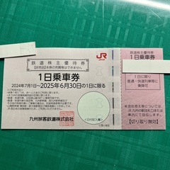 JR九州　1日乗車券