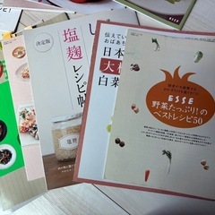 【取引中】料理本・冊子　約21冊　まとめ売りの画像