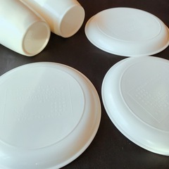 錦化成株式会社 昭和レトロ NISHIKI KASEI 食器セットの画像