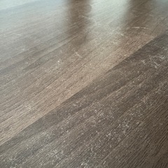 【終了】リビングローテーブル 強化ガラスオープン収納の画像