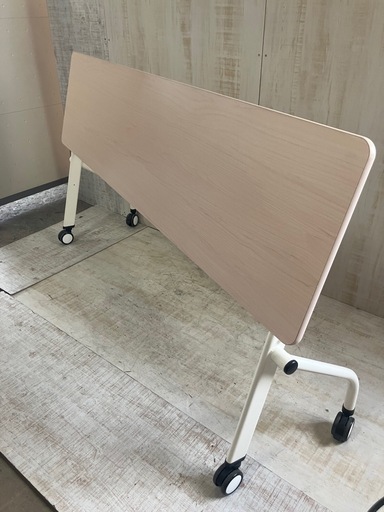 J114⭐️平行スタックテーブル 180センチ 可動式　テーブル