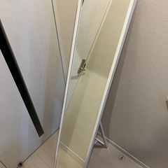 IKEA スタンドミラー　フラークナン