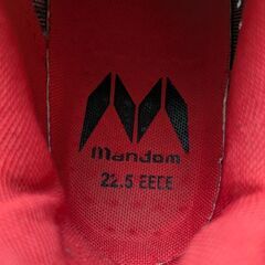 👟MANDOM セーフティスニーカー レディース 22.5cmの画像