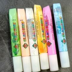 0408-042 グラスデコ　ペン　6色セット