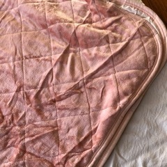 ★ピンク★敷きパット&毛布　セットの画像