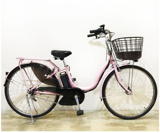 電動自転車】ヤマハ PAS ナチュラ L ピンク (Muu) 駒場東大前の