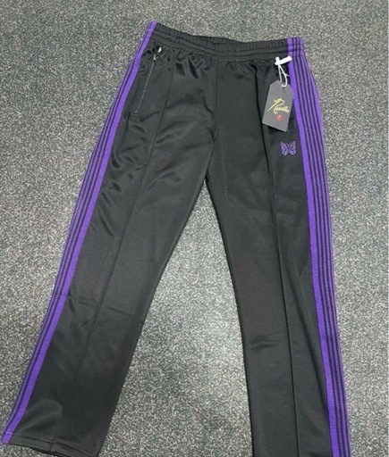 新品NEEDLES ニードルス ストレート トラックパンツ SとMサイズ