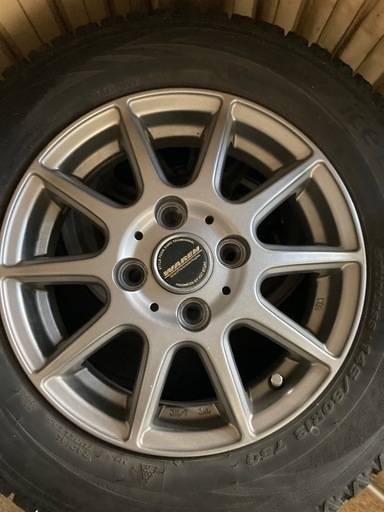 タイヤホイール４本145/80/R13