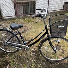 自転車鍵付き