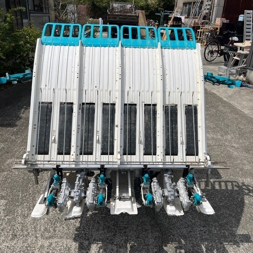 ☆kubota クボタ 田植え機SPU450P 4条植 9.7馬力☆パワステ 整地