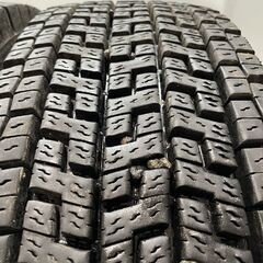 札幌発 引取OK YOKOHAMA ZEN 903ZW 245/80R17.5 133/131J 17.5インチ トラックタイヤ スタッドレス 6本 バリ溝 増トン ユニック　(KTT435)クレジットカード QRコード決済可能の画像