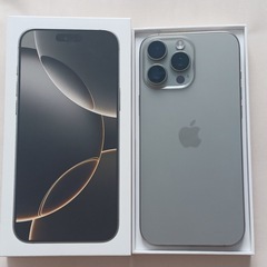 iPhone 16 ProMax     256GB ナチュラル...