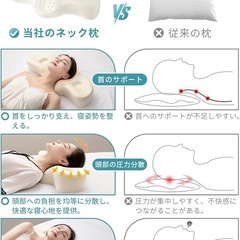 新品未使用枕 首が痛くならない ネックピロー 2025革新・独創デザイン（クレー）の画像