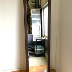 【売却済み】姿見 鏡 ミラー 横505×縦1590×厚さ20mm...