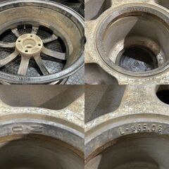 OZ Racing O.Z Racing X-LINE LOUNGE8 オズレーシング Xライン ラウンジ8 17インチ 4本 7J4HPCD108+25 プジョー/206/207/208等　(MHB448)クレジットカード QRコード決済可能の画像