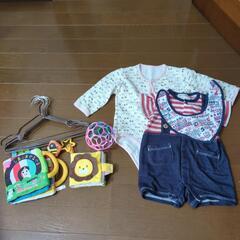 ベビー服　ベビー小物　スタイ　おもちゃ　ベビーハンガー