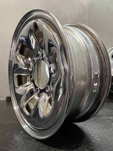 着払い ハイエース トヨタ 純正 メッキホイール 中古品 ジャンク品 Yahoo!オークション - トヨタ 純正 メッキホイール 139.7 6穴 15