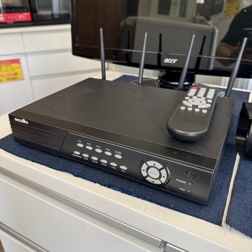 お買い得‼️】acer 24インチモニター＆2.4GHzワイヤレス監視カメラ3台