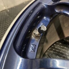 YOKOHAMA ADVAN RACING RZ-F2 FORGED アドバンレーシング RZF2 18インチ 4本 8.5/9.5J5HPCD114.3+38/+44 ブルー 鍛造　(MHC381)クレジットカード QRコード決済可能の画像