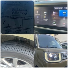 売約済み　　　⭐️車検付⭐️即納⭐️ウェイク　X ターボ車　フルセグTV Bluetooth の画像
