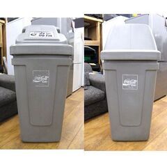 ゴミ箱 幅40×奥行40×高さ81cm ダストボックス コカ・コーラ 店舗 大きめ 屋内外 分別 札幌市 厚別区の画像