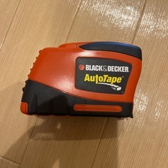 【希少】BLACK&DECKER電動メジャー（オートテープ）の画像